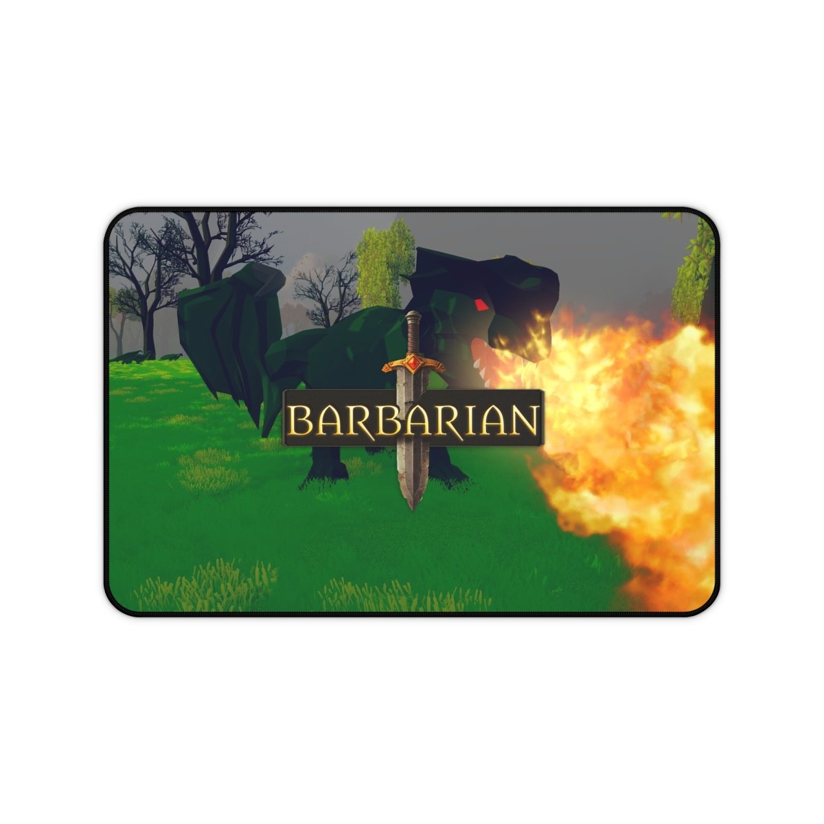 Barbarian Desk Mat