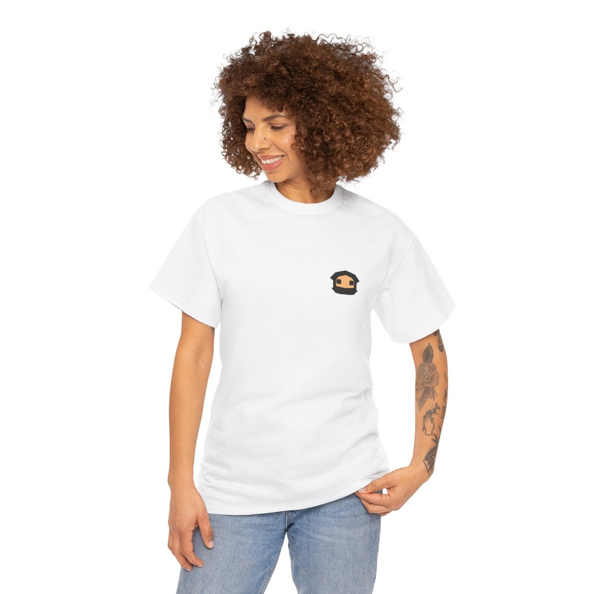 Barbarian Face + Back Logo Tee