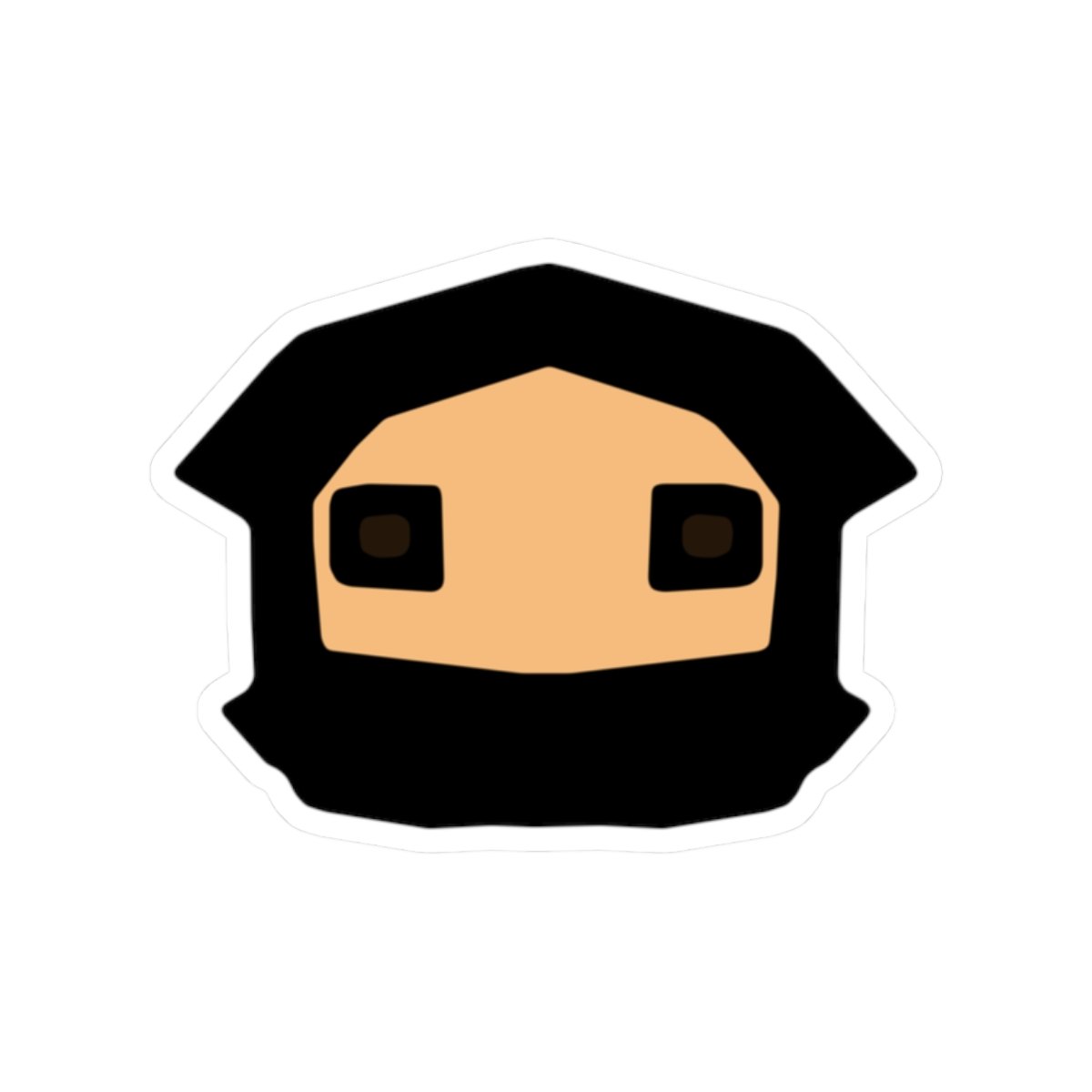 Barbarian Face Sticker